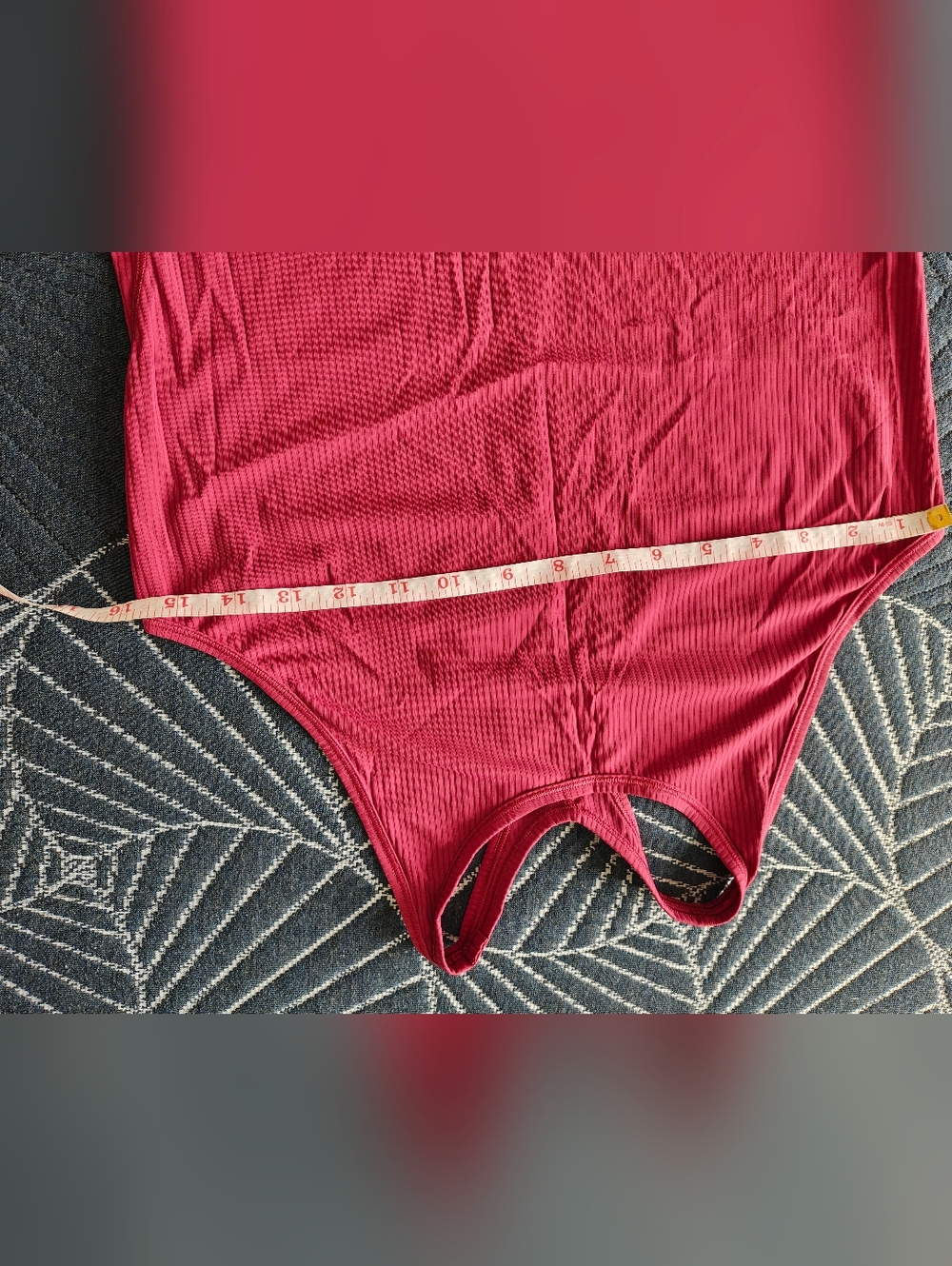 🍋 Lululemon Ribbed Racerback Tank Top - Raspberry Pink Ptp 16 - Picture 5 of 7